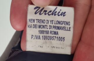 Piumino bimbo 8 anni blu con cappuccio