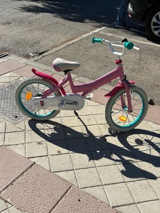 Bicicleta infantil rosa