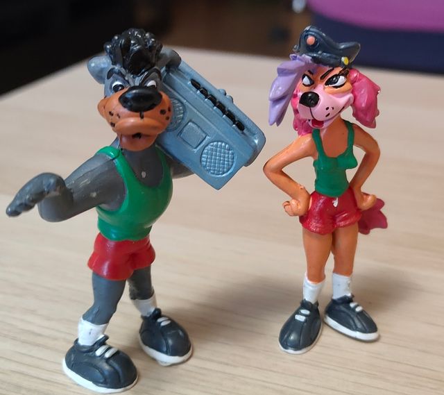 Pareja figuras Locos por el Basket cómic Spain 