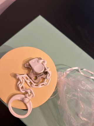 Chupetero Oso Tous Plata