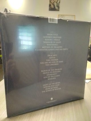 Vinile Game of Thrones - colonna sonora