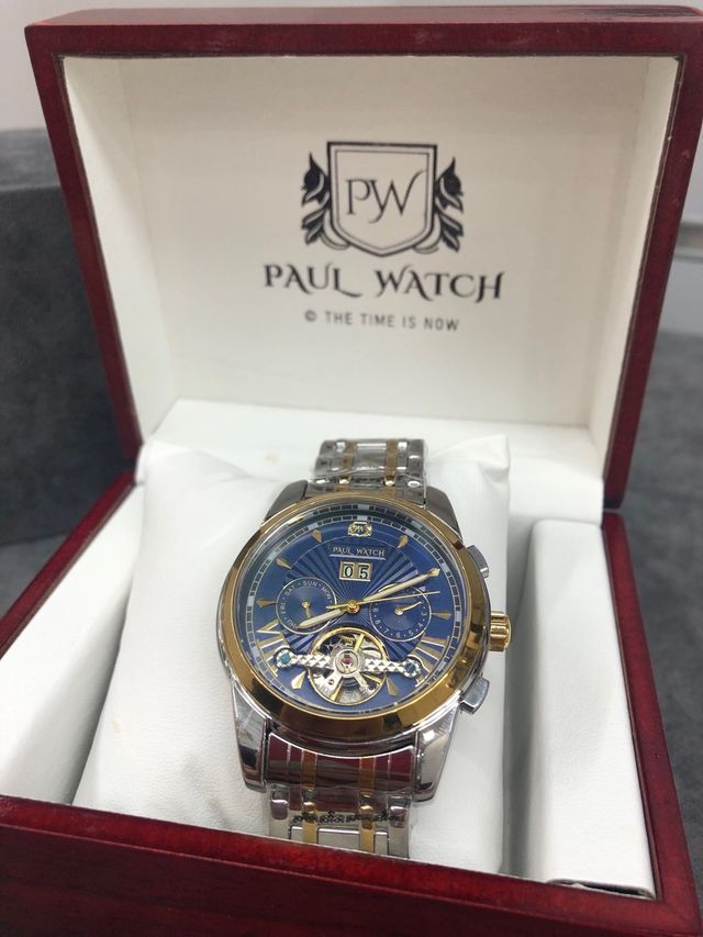 Reloj Paul Watch Automático Tourbillon