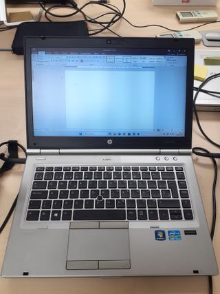 HP Elitebook 8470P Portátil Gris/Plata