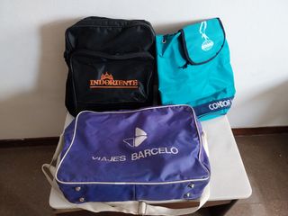 Lote Publicitario: 3 bolsas vintage