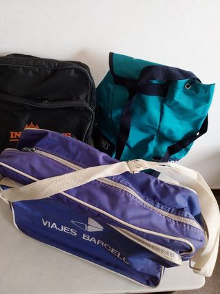 Lote Publicitario: 3 bolsas vintage