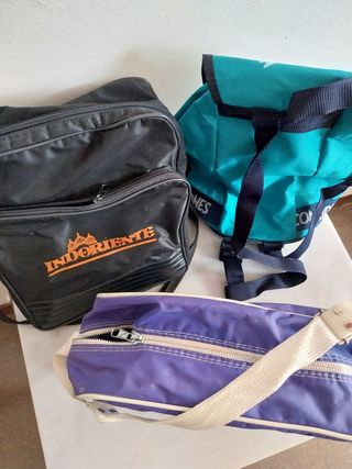 Lote Publicitario: 3 bolsas vintage