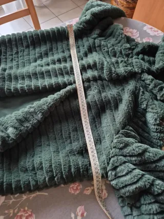 Pellicciotto Verde Scuro taglia M