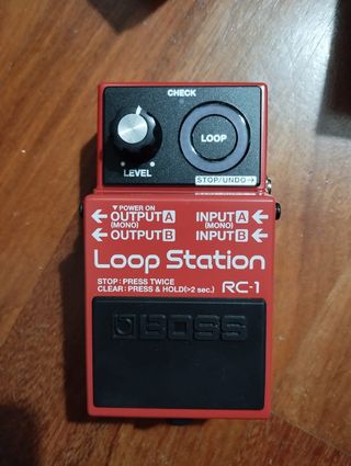 Boss RC-1 Loop Station Pedal