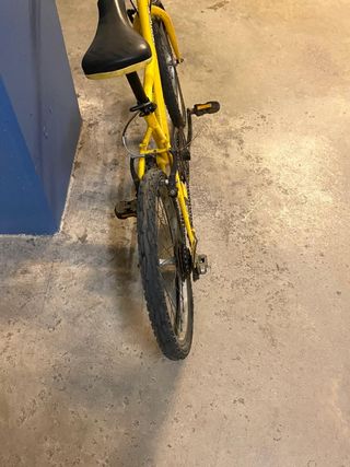 Bici Montaña Niños Amarilla