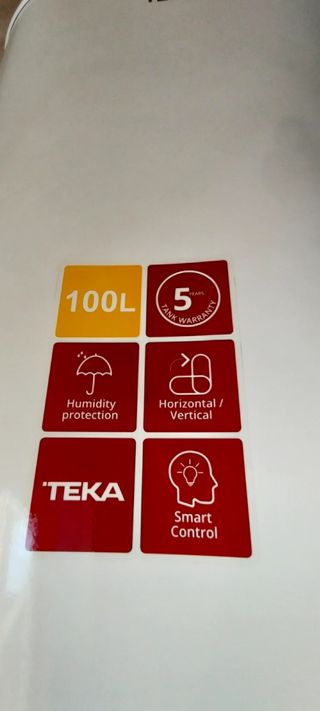 Termo Teka 100 Litros Slim Fondo Reducido, 30cm.