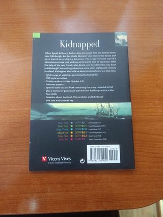 Libro Kidnapped + CD ROM Inglés