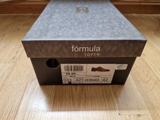 Zapatos Formula Joven Piel Marrón