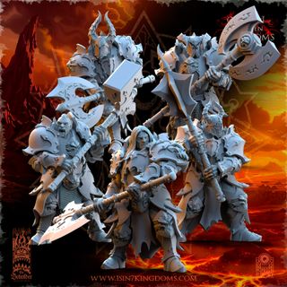 MINIATURAS REINO DEL CAOS INFANTERIA PESADA 10 PCS