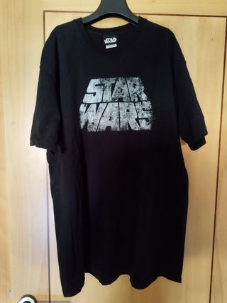 Camiseta Star Wars Talla L Negra
