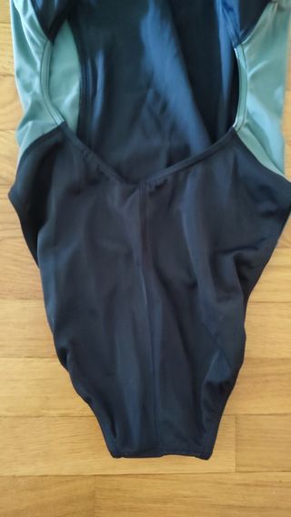 Bañador Nike Mujer Negro y Verde Talla M