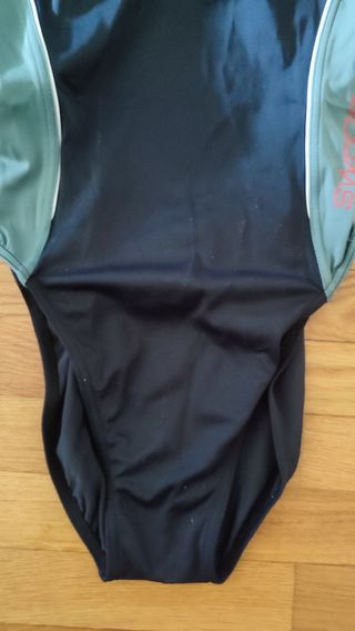 Bañador Nike Mujer Negro y Verde Talla M