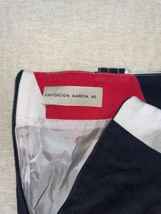 Minifalda Purificación García Talla 40