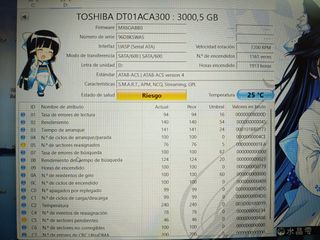 Toshiba DT01ACA300 - Disco Duro Interno 3 TB, SATA