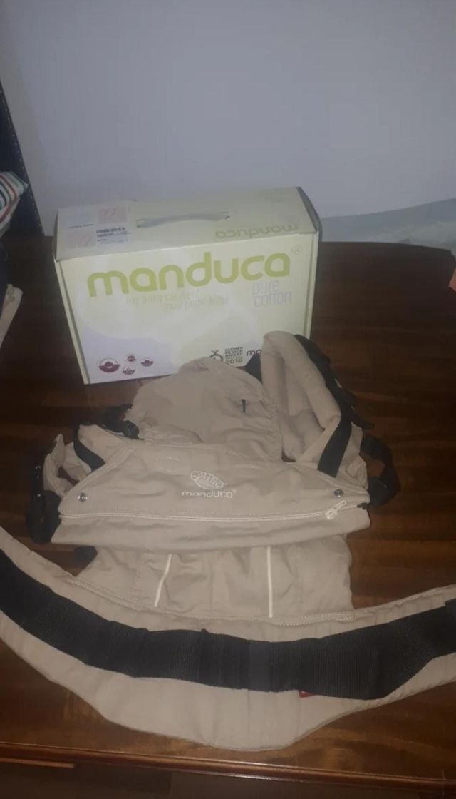 Mochila portabebés Manduca Pure Cotton