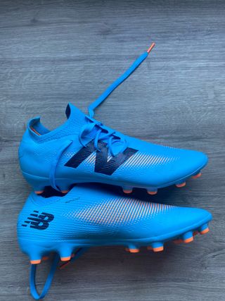 Botas fútbol New Balance Furon azules T42.5