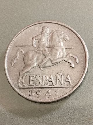 10 céntimos España 1941