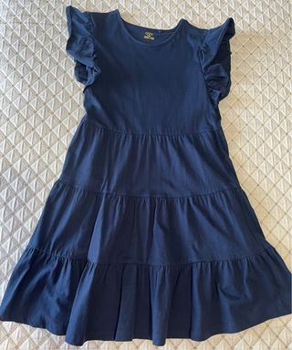 Vestido azul marino OVS Talla 9-10