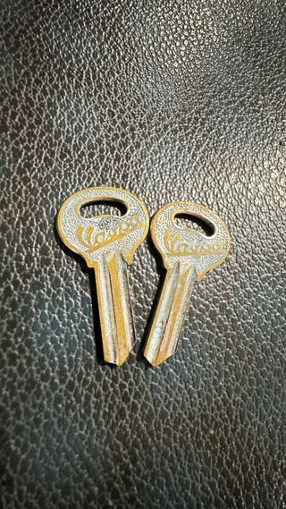 Llaves Vespa época