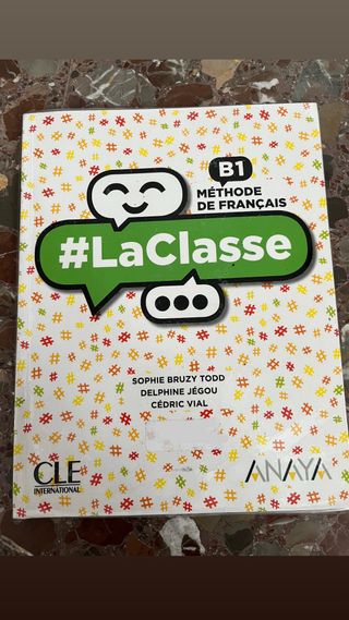 La classe niveau B1 élève - Anaya
