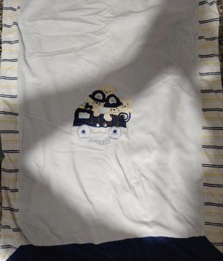 Trapuntino bimbo con camioncini e orsetti