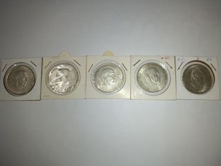 5 Monedas 100 Pesetas Franco 1966