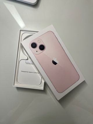 iPhone 13 mini rosa 128G.