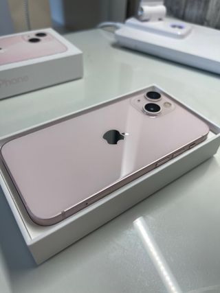 iPhone 13 mini rosa 128G.