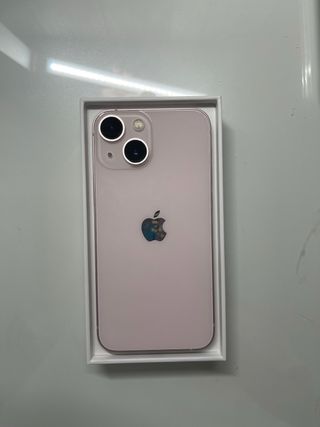 iPhone 13 mini rosa 128G.
