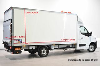 Renault Master CHASIS CABINA CARROZADO PAQUETERA 3.5T 2.3 BLUE DCI 145 CV CON PLATAFORMA ELEVADORA