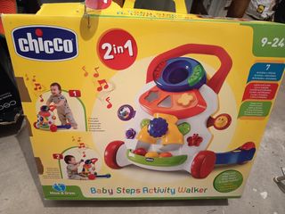 Caminador Chicco Baby Steps 2 en 1