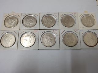 10 Monedas 100 Pesetas Franco 1966