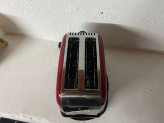 Tostadora Russell Hobbs Roja Retro