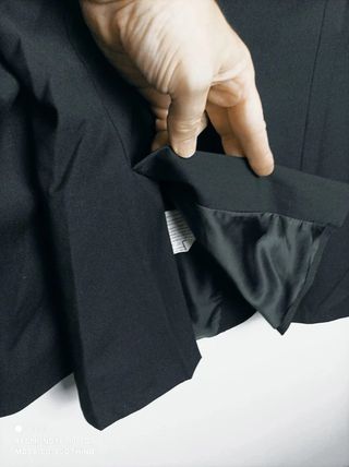 Chaqueta Americana Negra