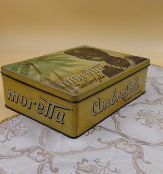 Lotto di scatole in latta vintage