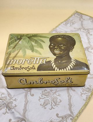 Lotto di scatole in latta vintage