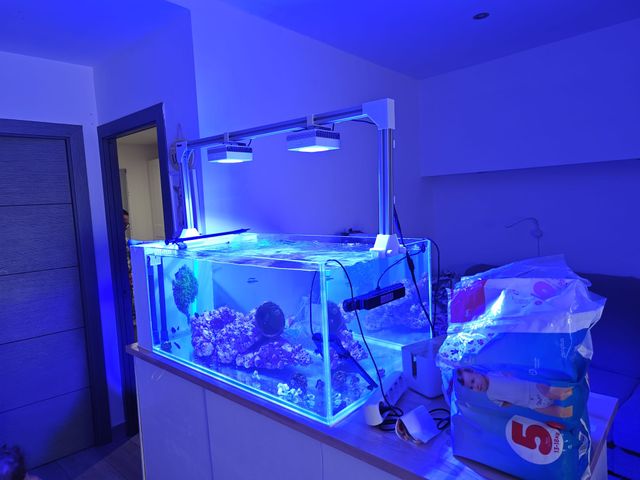 Soporte para pantalla acuario