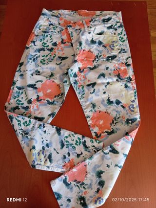 Pantalones GAP Mujer Estampados Talla M