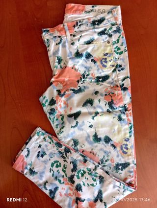 Pantalones GAP Mujer Estampados Talla M