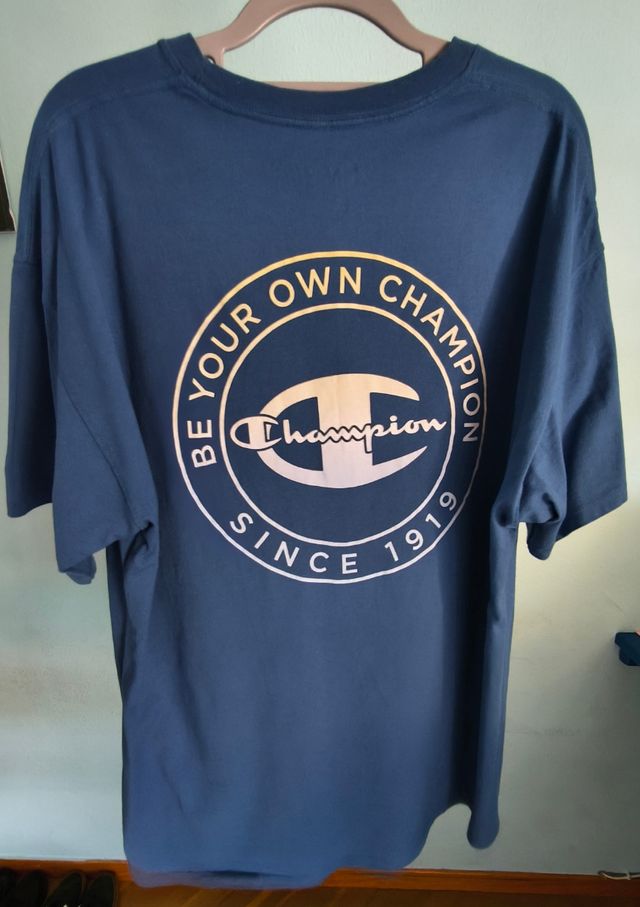 Camiseta Champion Azul Talla XL