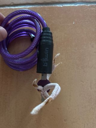 2 Candados de Cable 90 cm aprox