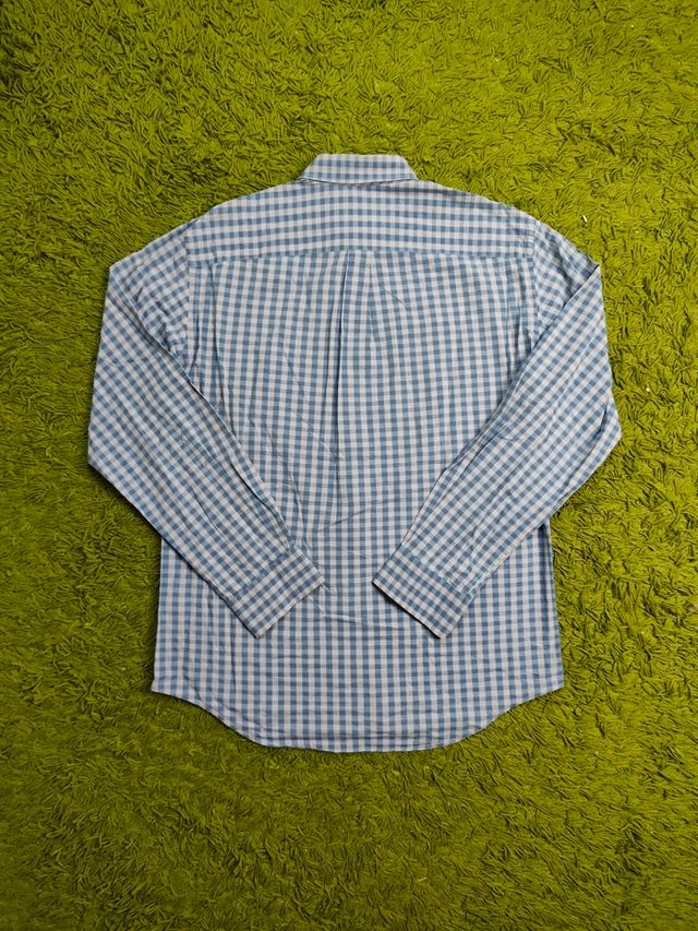 Camisa Lacoste Azul Cuadros
