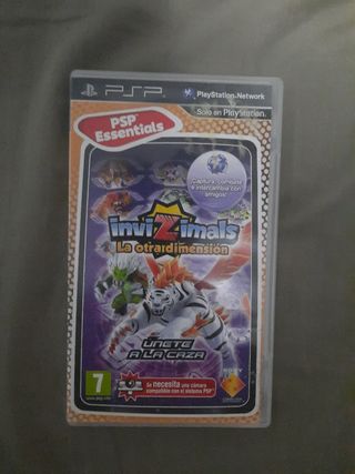 Lote 4 Juegos PSP: Phineas y Ferb, WWE, Tekken, In