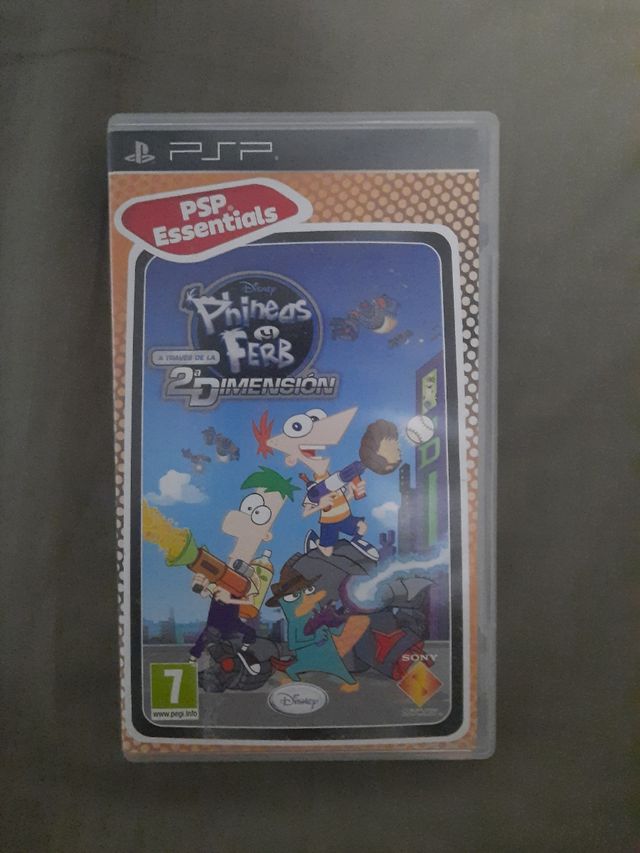 Lotto 4 giochi per PSP: Phineas e Ferb, WWE, Tekken, In