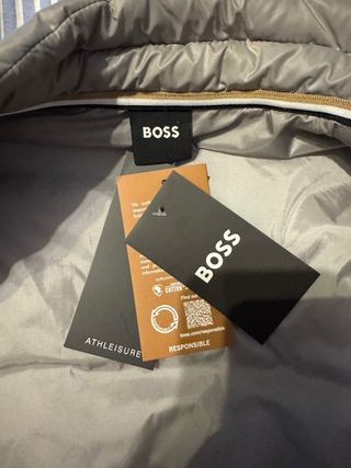 Chaleco Boss Gris Claro
