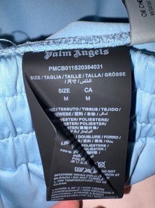 Palm Angels Shorts Azules Talla M